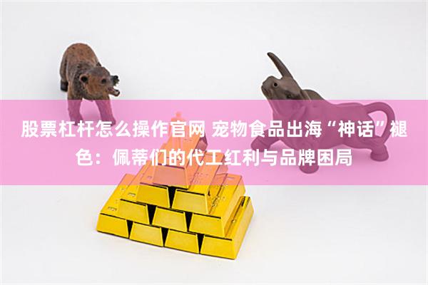 股票杠杆怎么操作官网 宠物食品出海“神话”褪色：佩蒂们的代工红利与品牌困局